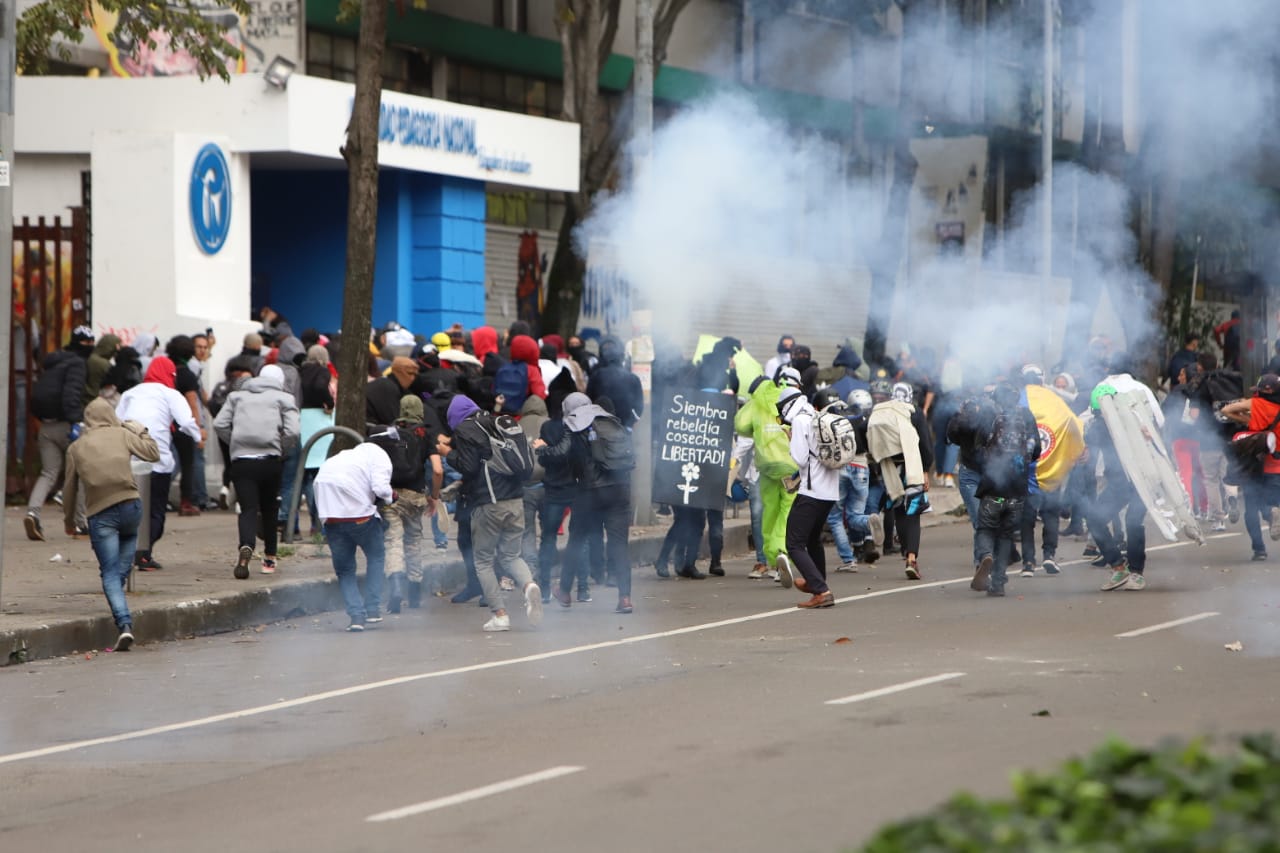 Disturbios Universidad Pedagógica