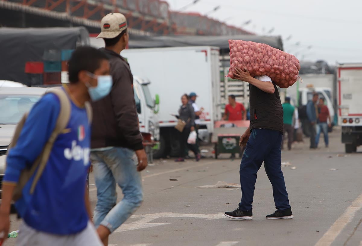 Coronavirus Bogota / Corabastos / Desabastecimiento