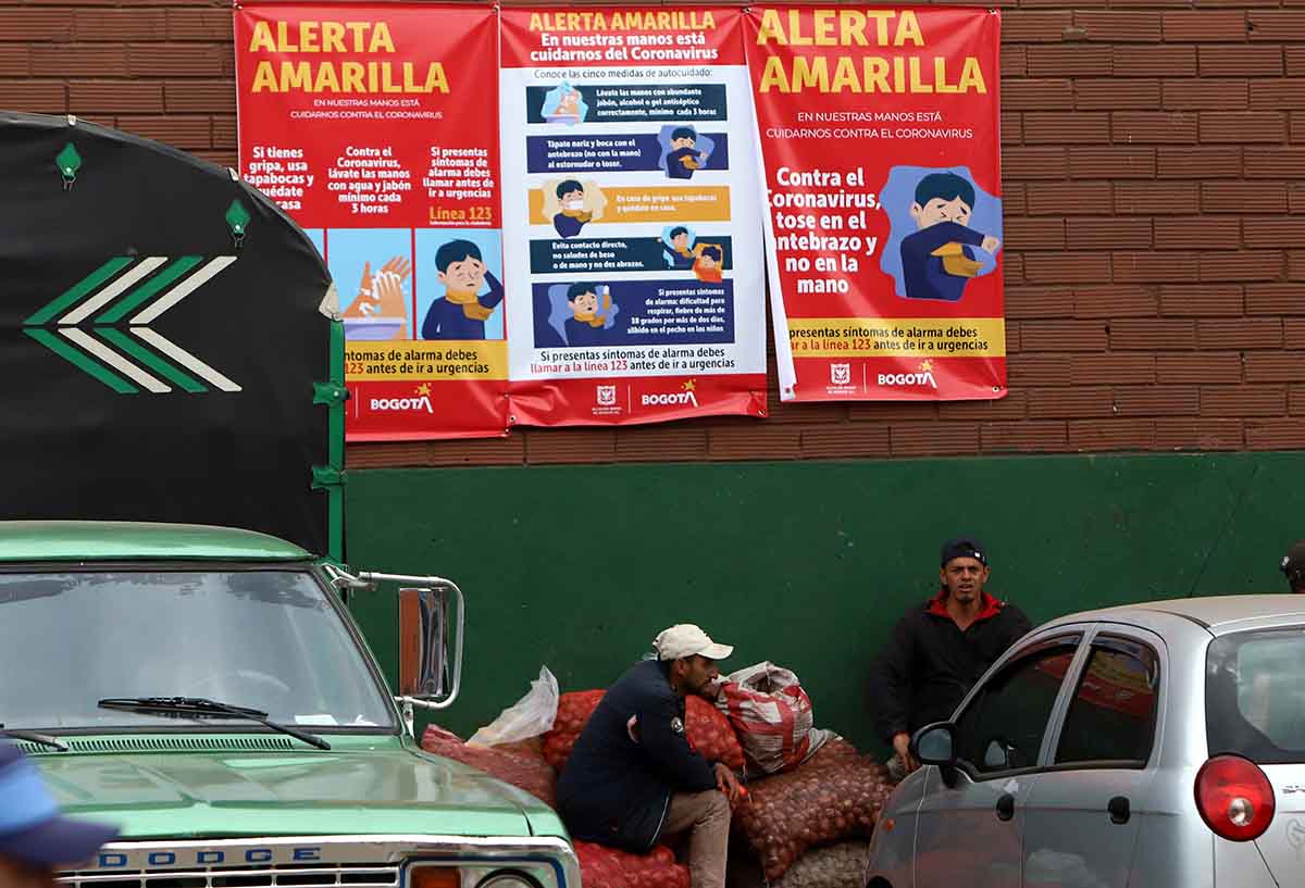 Coronavirus Bogota / Corabastos / Desabastecimiento