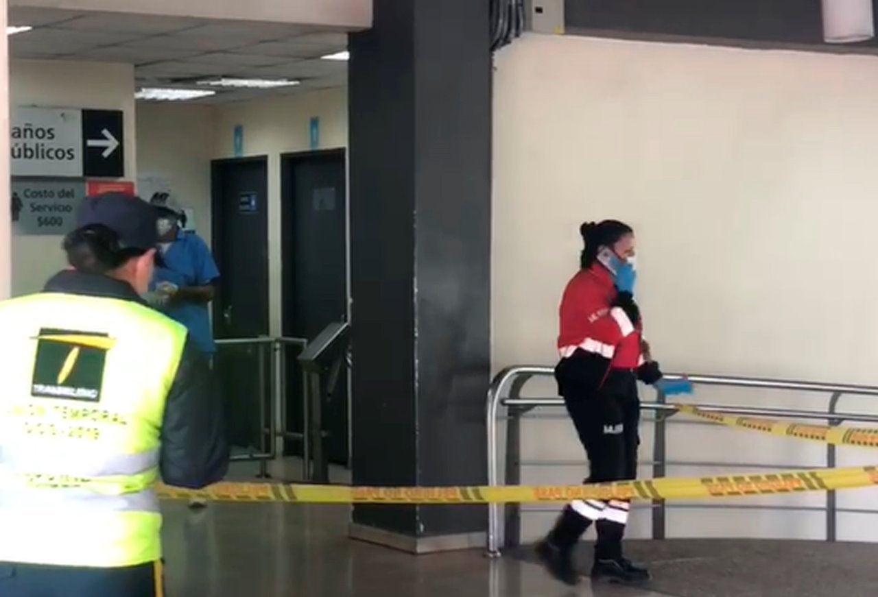 Alerta en estación Ricaurte