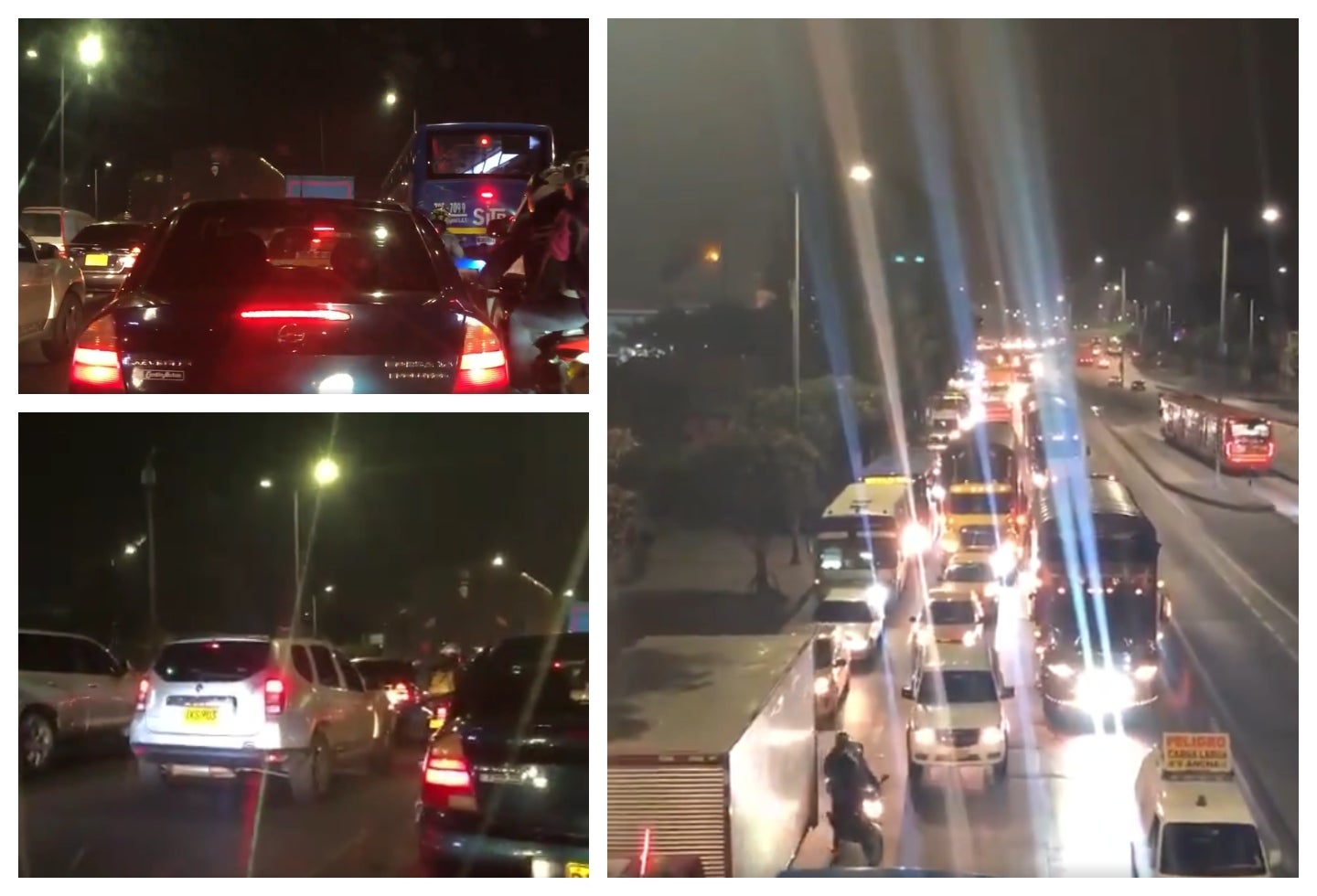 Trancones Autopista Sur