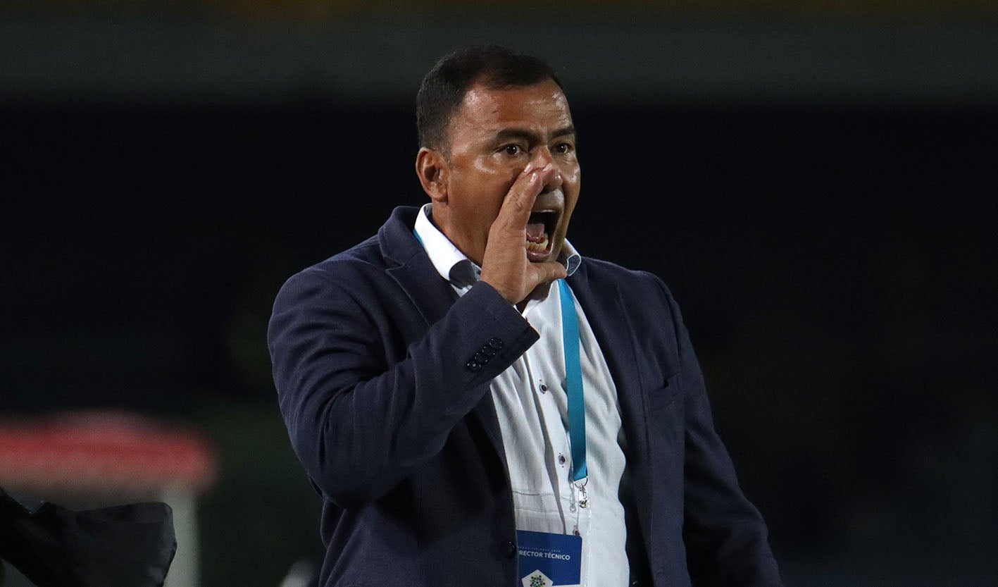 Harold Rivera, técnico de Santa Fe