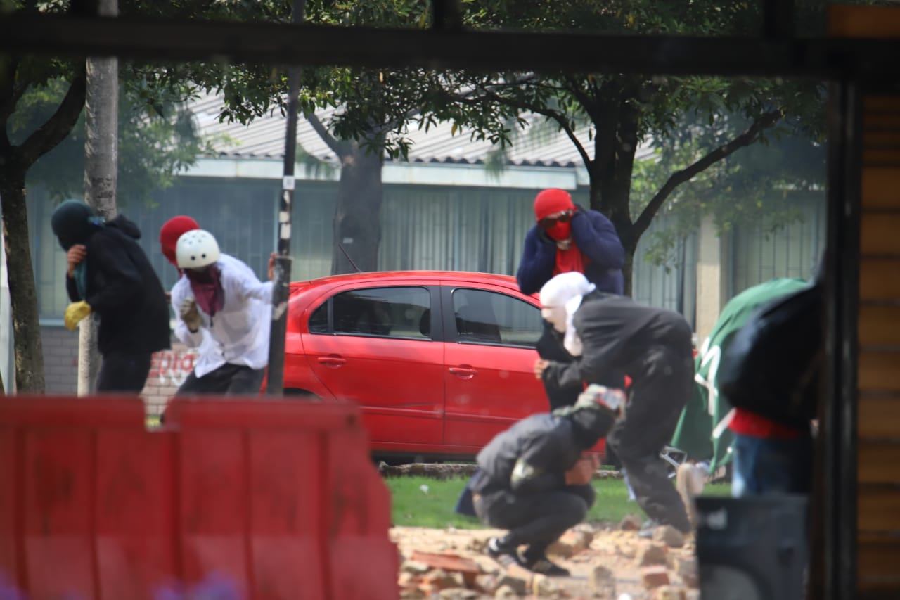 Disturbios Universidad Nacional