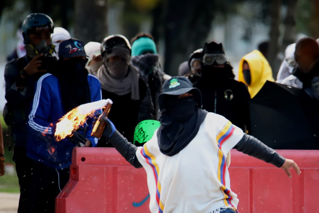 Disturbios Universidad Nacional - Marzo 5