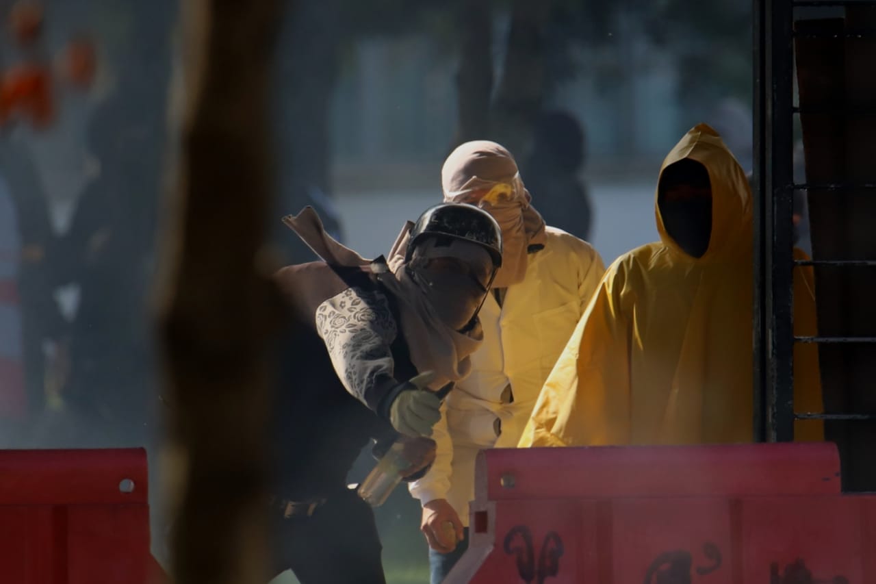 Disturbios Universidad Nacional - Marzo 5