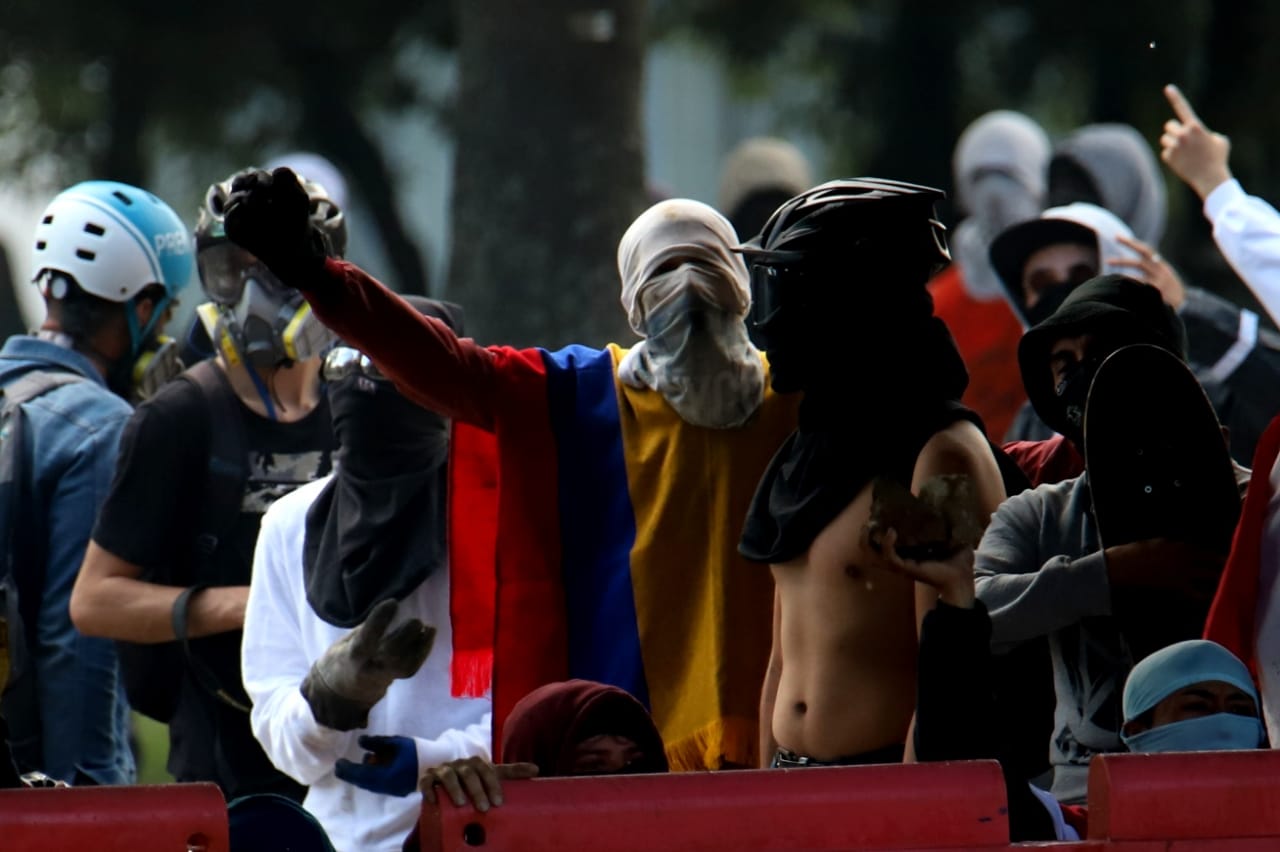 Disturbios Universidad Nacional - Marzo 5