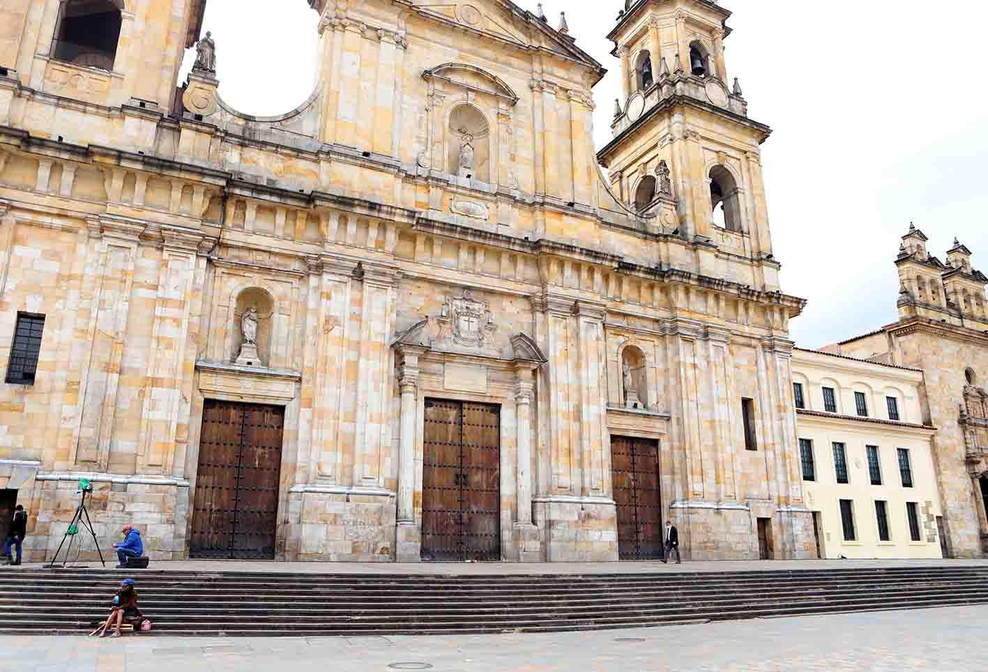 Iglesias-Domingo de Ramos en Bogotá durante cuarentena
