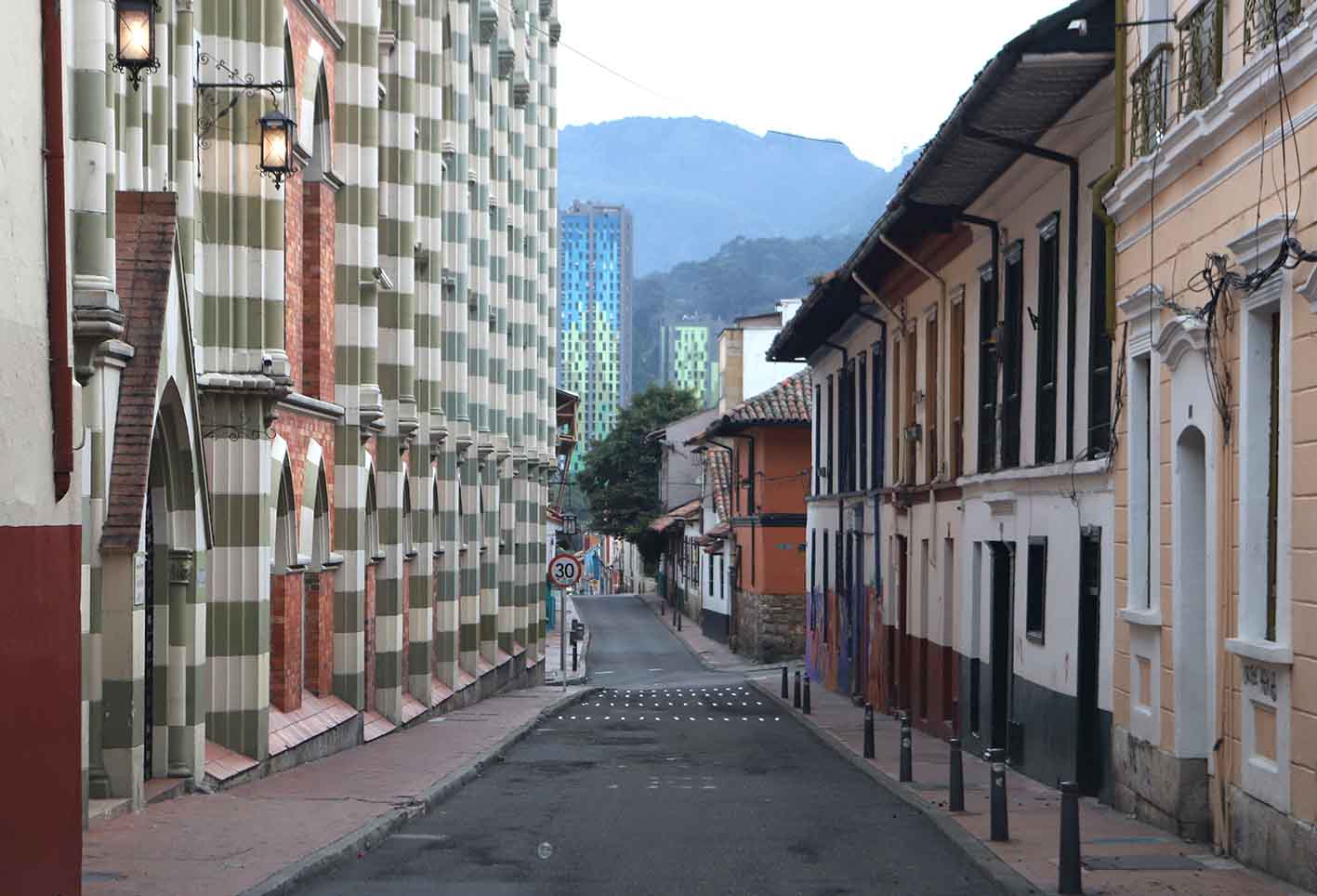 Iglesias-Domingo de Ramos en Bogotá durante cuarentena
