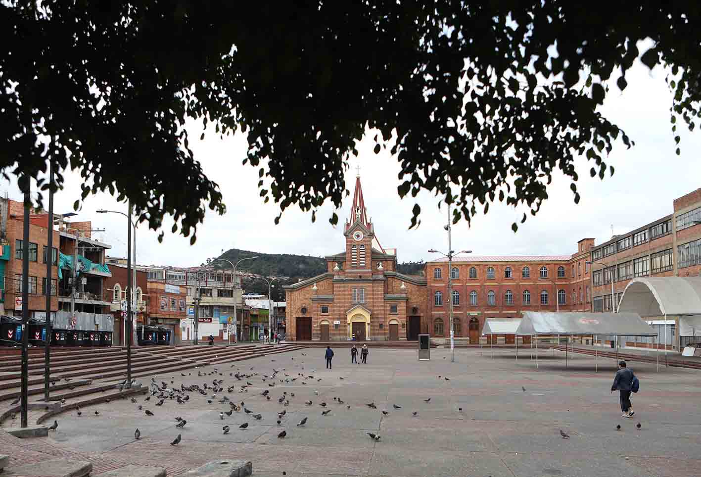 Iglesias-Domingo de Ramos en Bogotá durante cuarentena