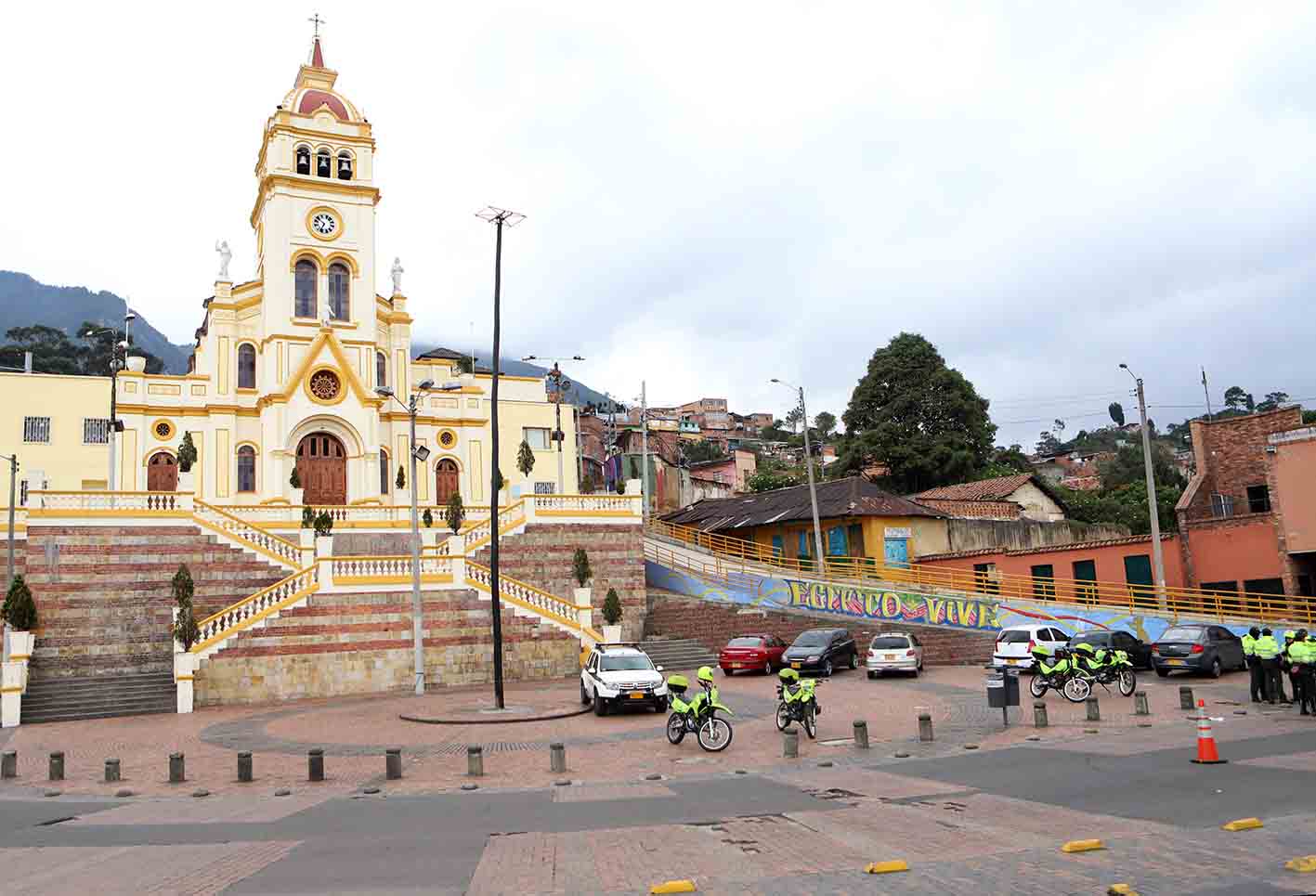 Iglesias-Domingo de Ramos en Bogotá durante cuarentena