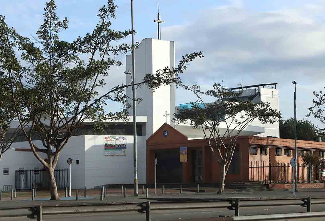 Iglesias-Domingo de Ramos en Bogotá durante cuarentena