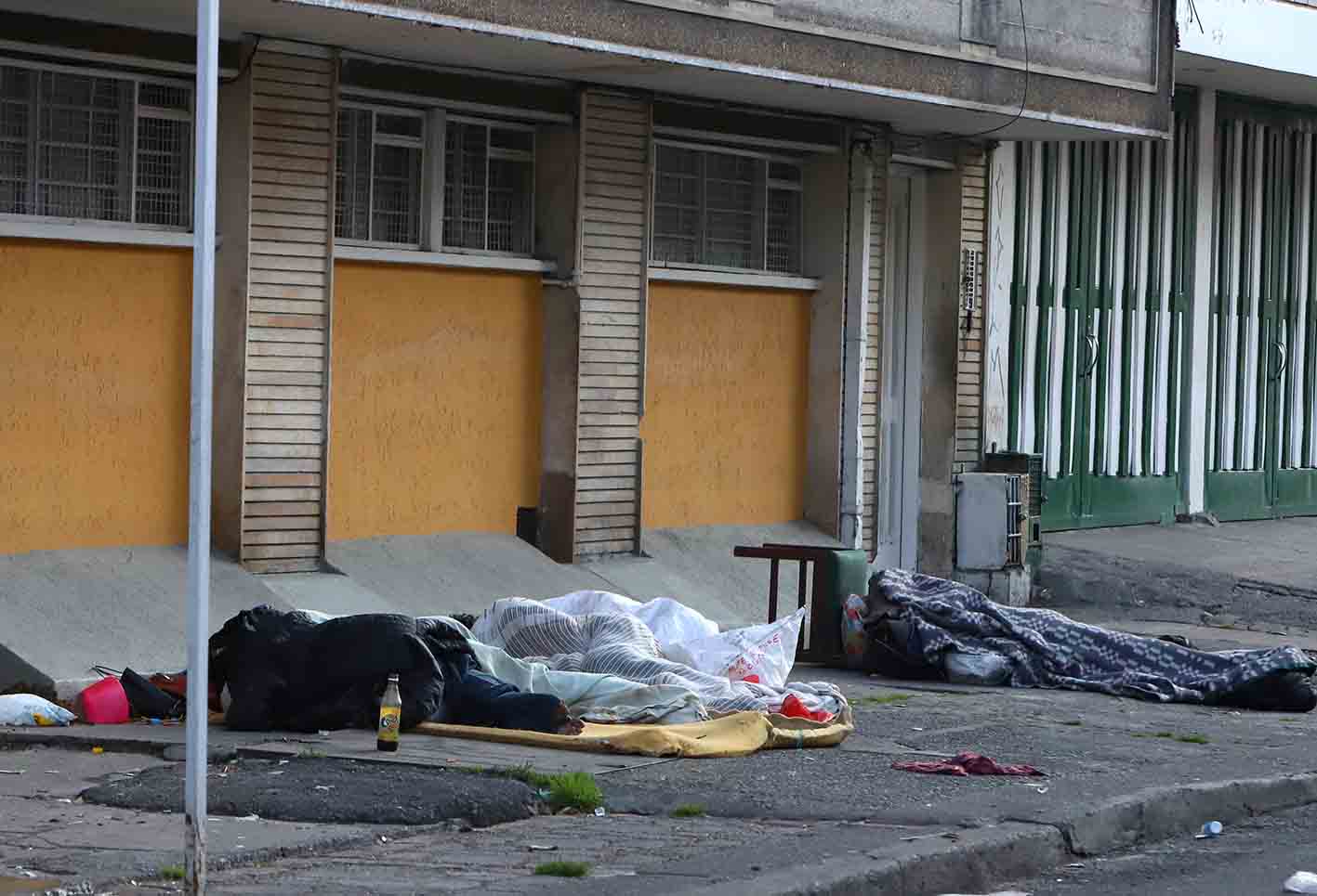 La triste realidad de los habitantes de calle en medio de la cuarentena