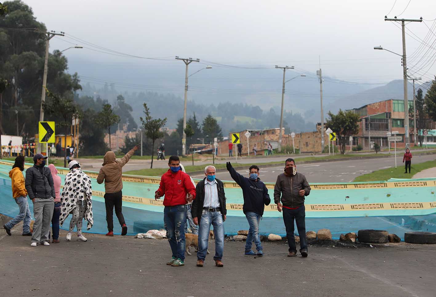 En Bogotá se registra el cuarto día de protestas de algunos habitantes de localidades como Ciudad Bolívar y Usme.