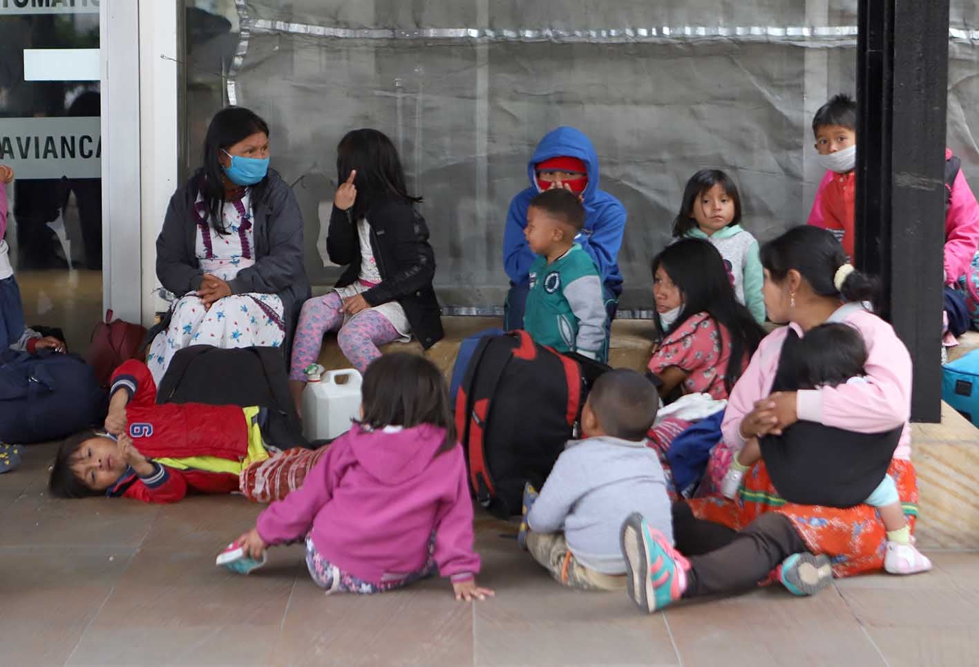 El SOS de los indígenas se suma al clamor de cientos de ciudadanos en el sur de Bogotá