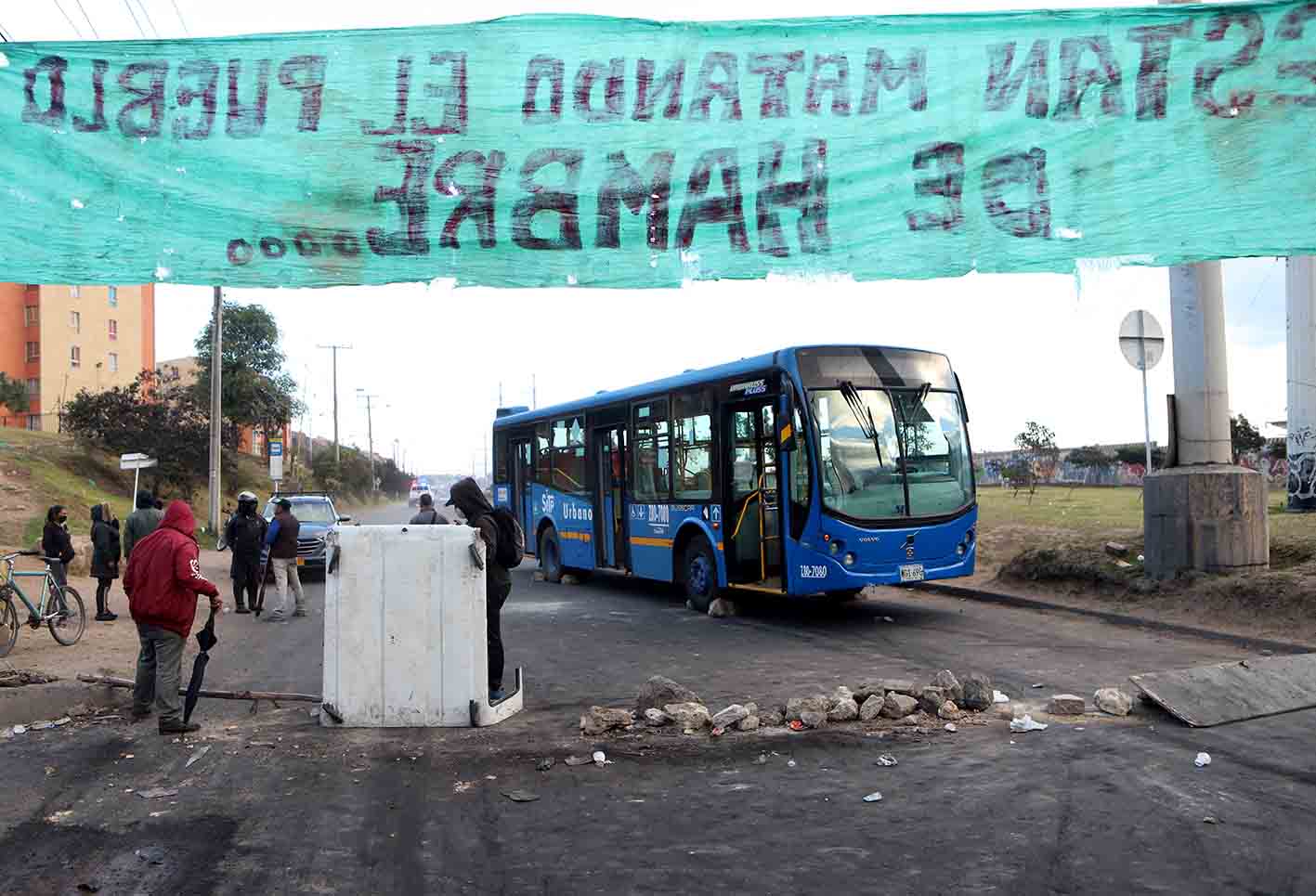No se ha permitido el paso a camiones, buses y vehículos cisterna.