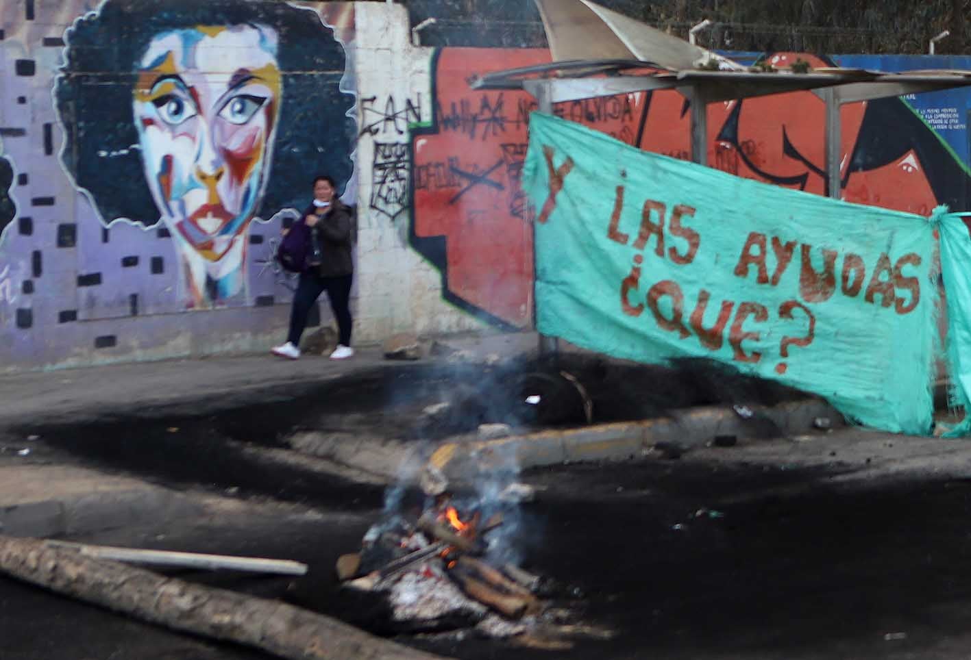 Estas protestas llevan varios días en estos puntos del sur de la ciudad