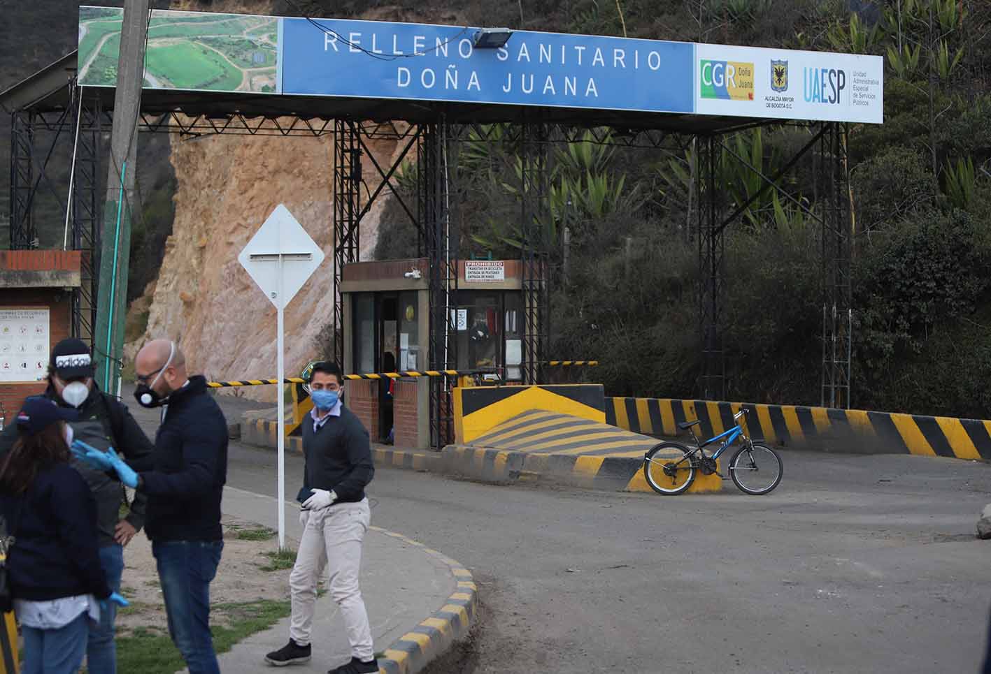 De acuerdo al Distrito, hubo una fisura en una zona donde se disponen los residuos.