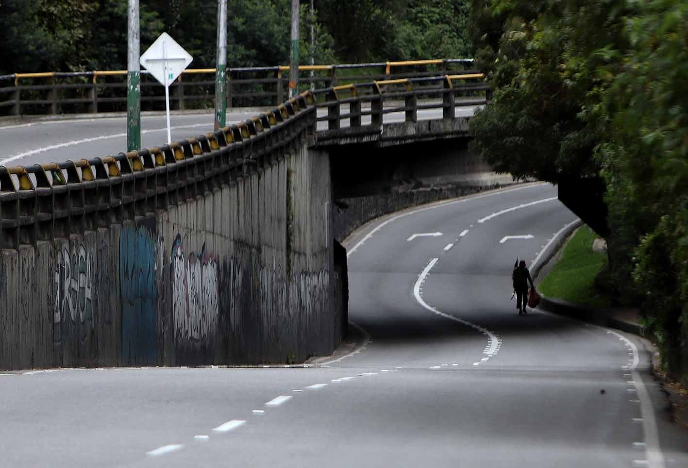 Iglesias-Domingo de Ramos en Bogotá durante cuarentena