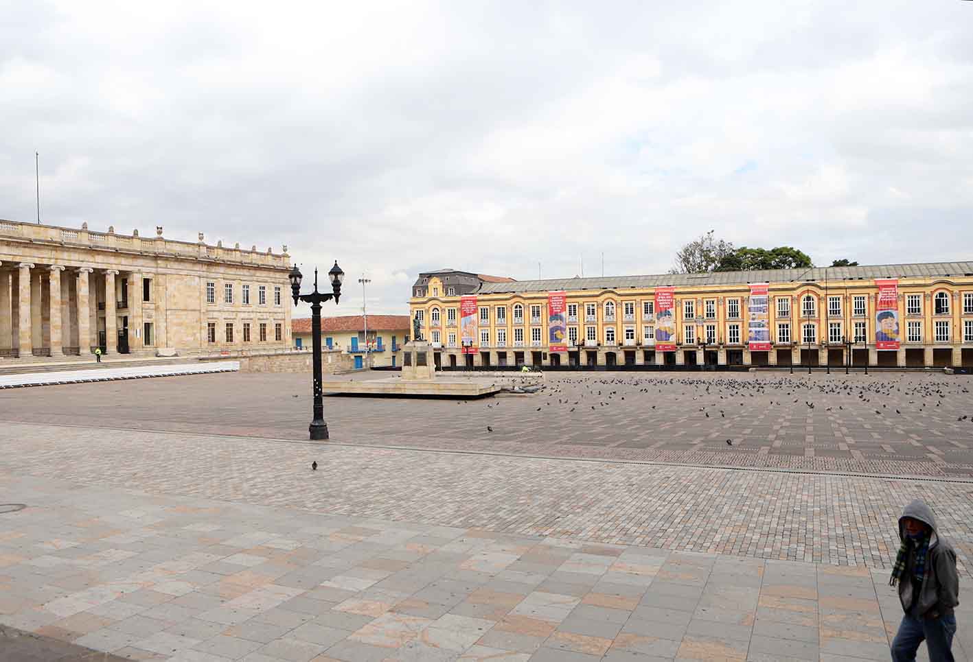 Iglesias-Domingo de Ramos en Bogotá durante cuarentena