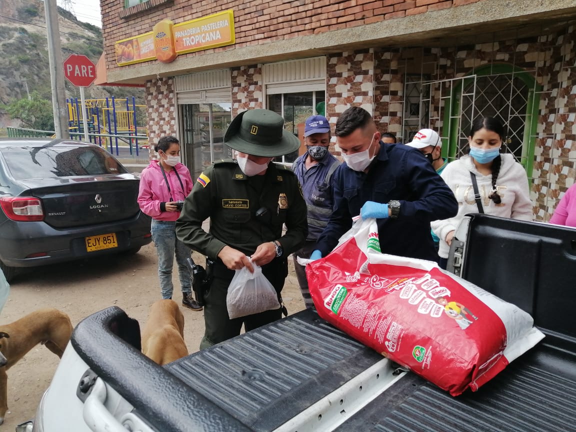 Policía ambiental en Ciudad Bolívar.