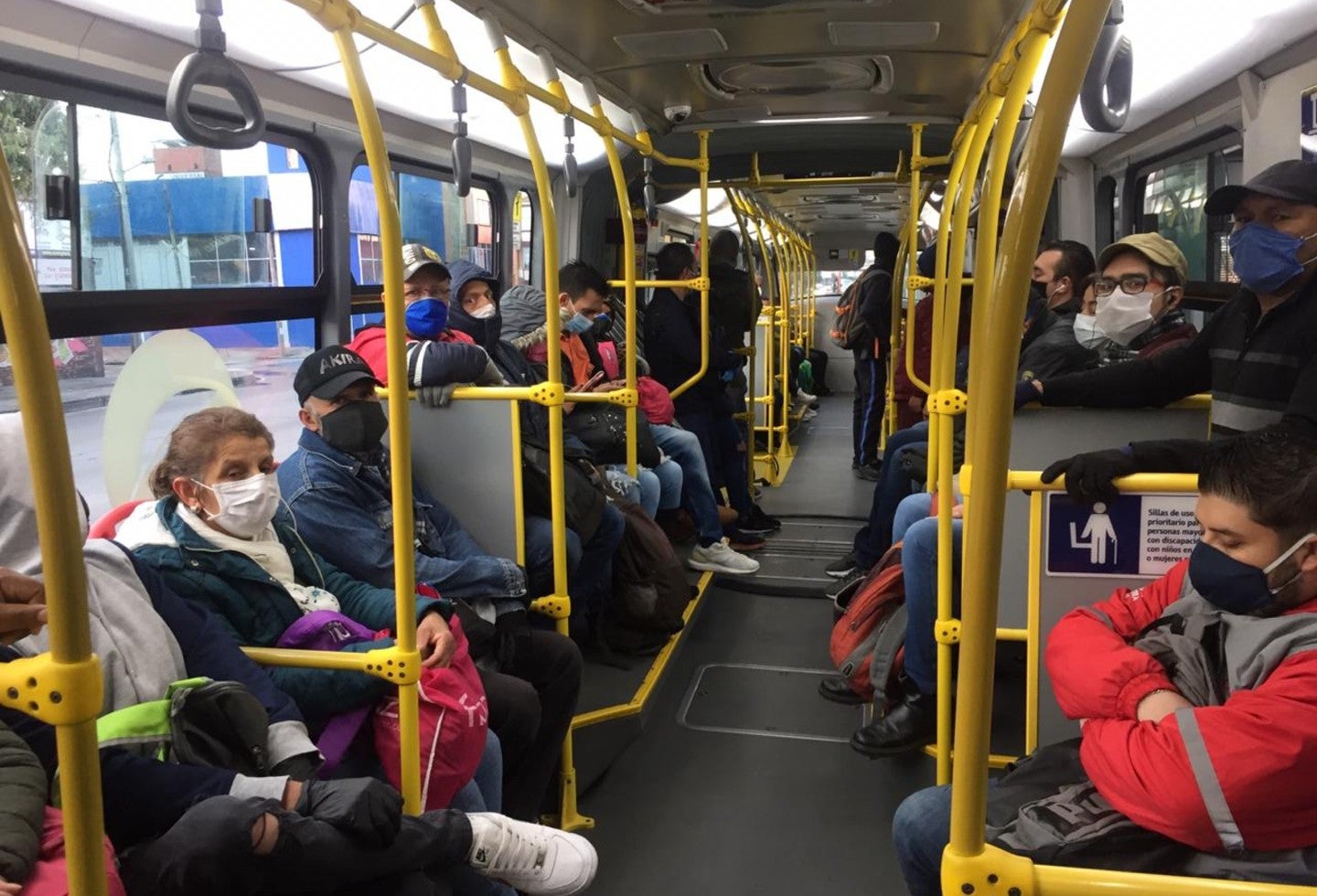 Usuarios de Transmilenio