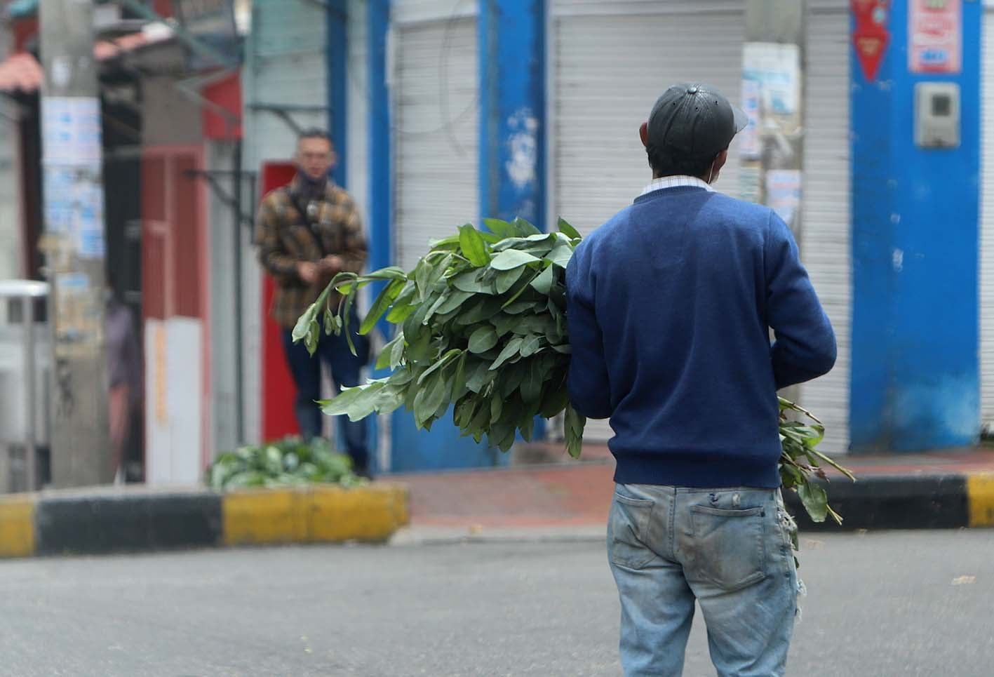 Iglesias-Domingo de Ramos en Bogotá durante cuarentena