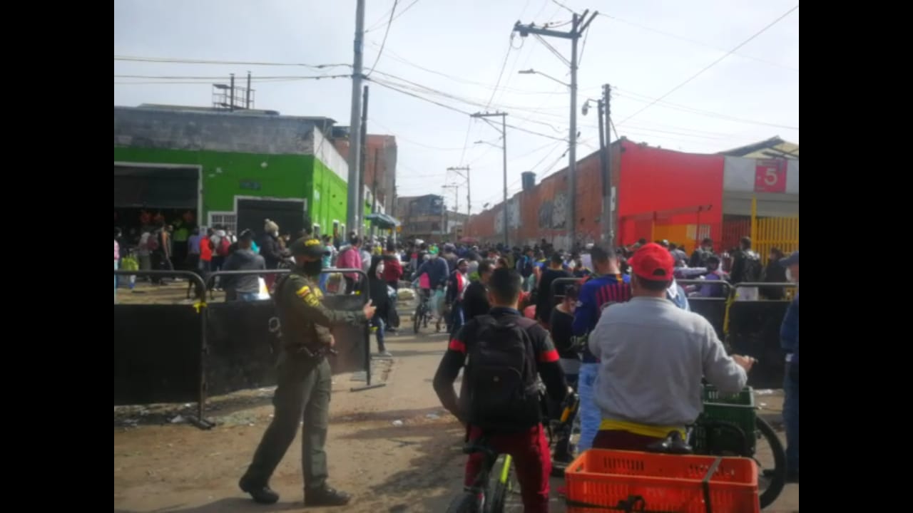 Sector de El Amparo en Bogotá