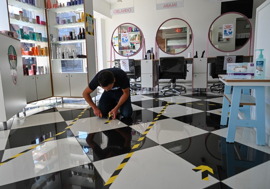 Peluquerías, cuarentena