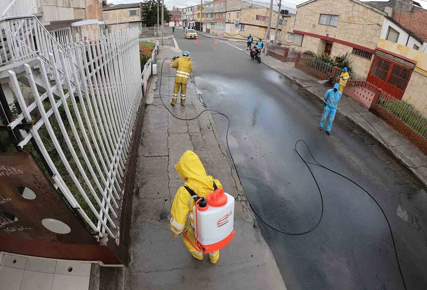 Limpieza de calles en Kennedy