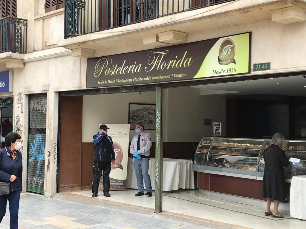Pastelería la Florida, en el centro de Bogotá