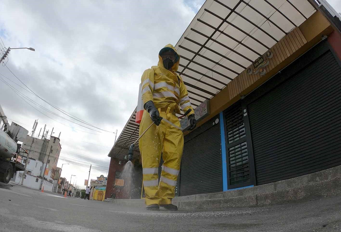 Limpieza de calles en Kennedy