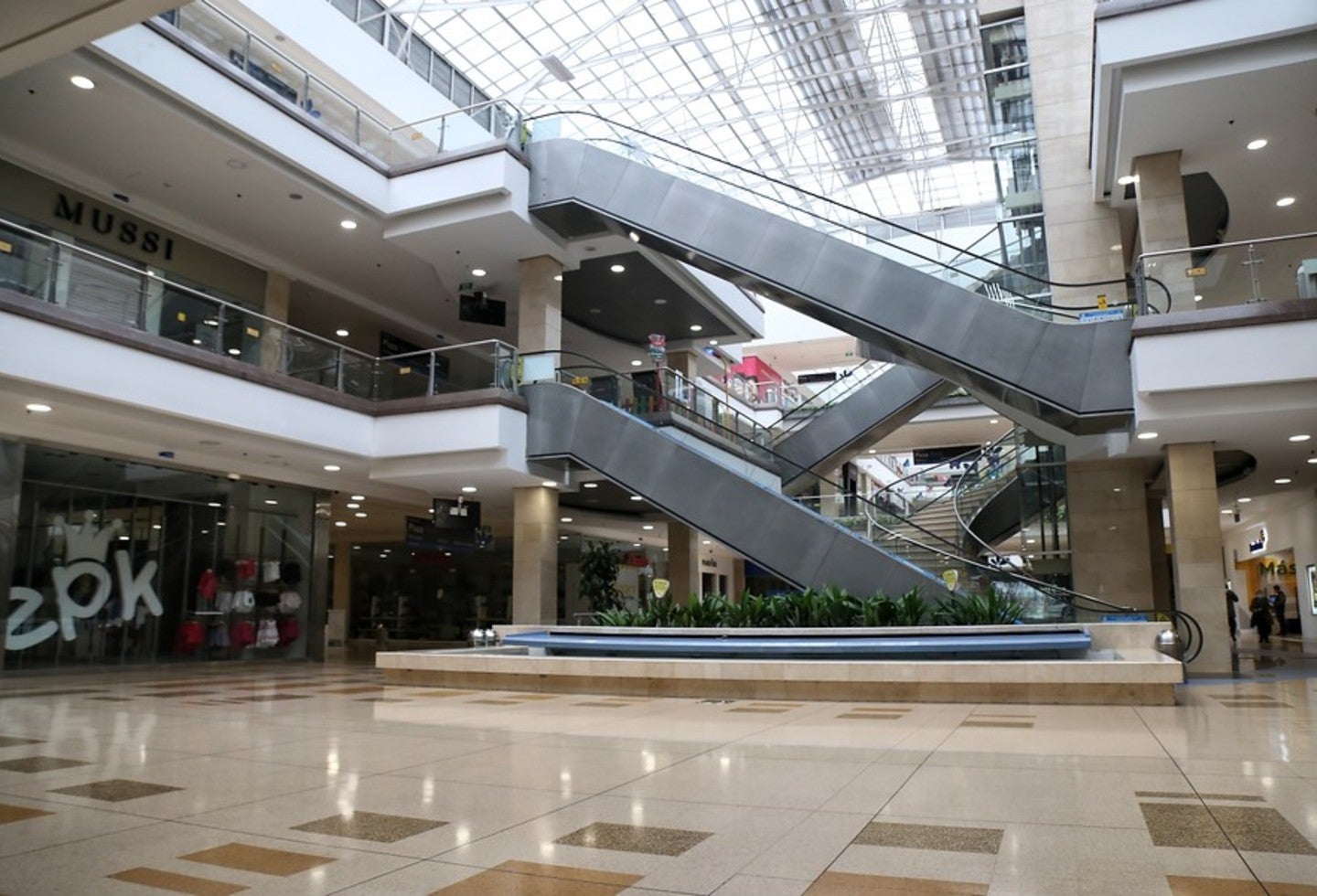 Centro comercial en Bogotá
