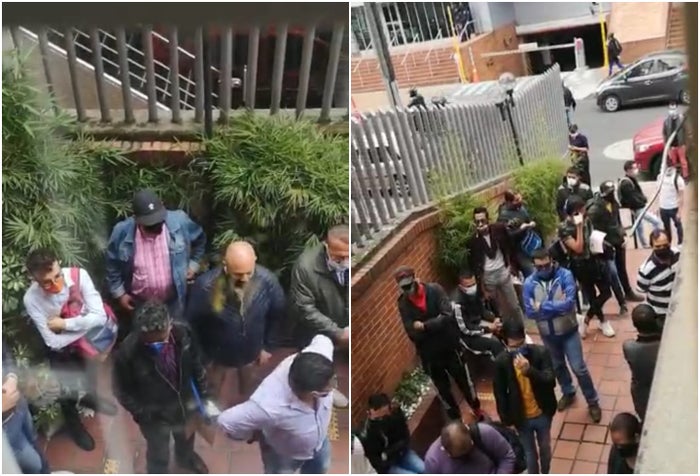 Denuncian aglomeración en Teusaquillo para reclamar medicamentos