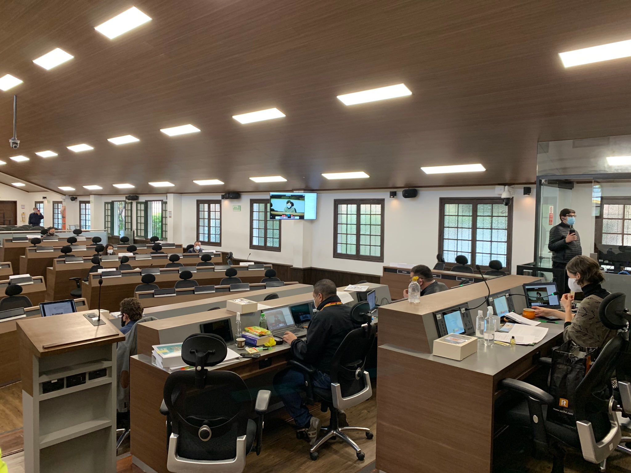 El Concejo de Bogotá inició sesiones semipresenciales, en medio de la pandemia