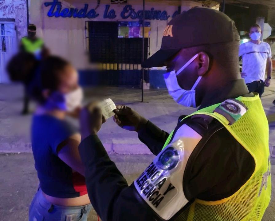 Comparendos a personas que violan la cuarentena