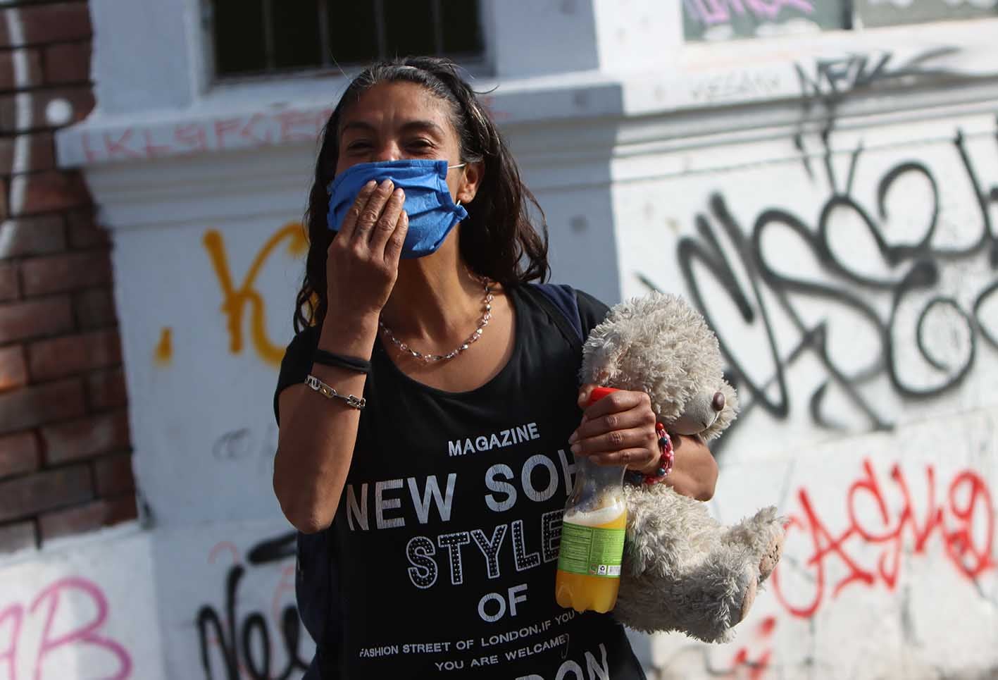 Desinfección en Chapinero / Alerta naranja en Bogotá por coronavirus