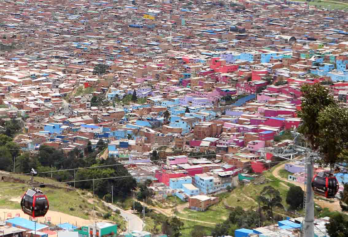 Bogotá desde las nubes: El relato de una ciudad confinada