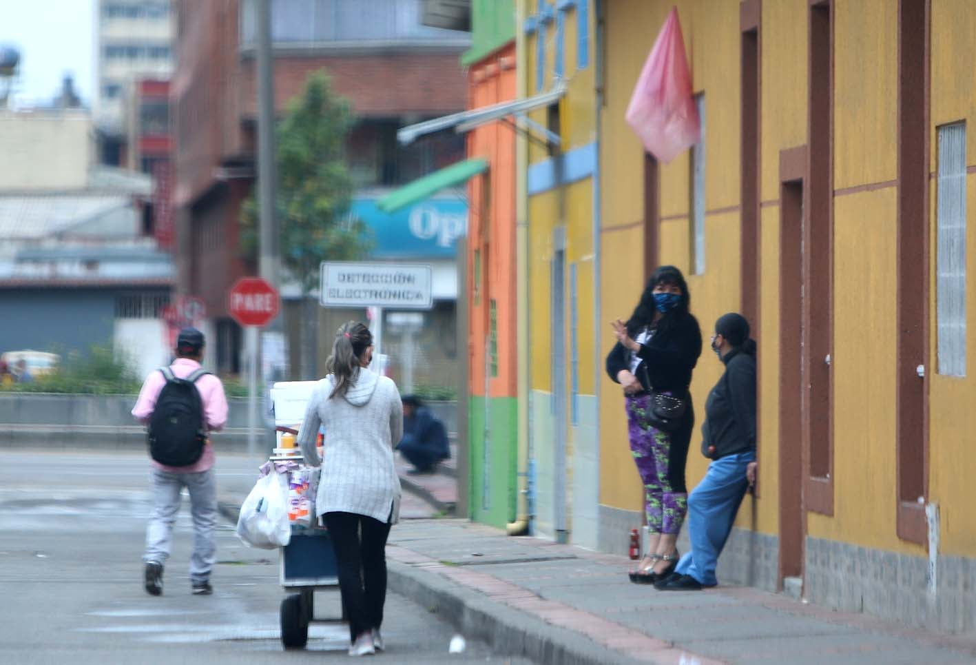 Trabajadoras sexuales violan cuarentena en Bogotá / coronavirus en Colombia