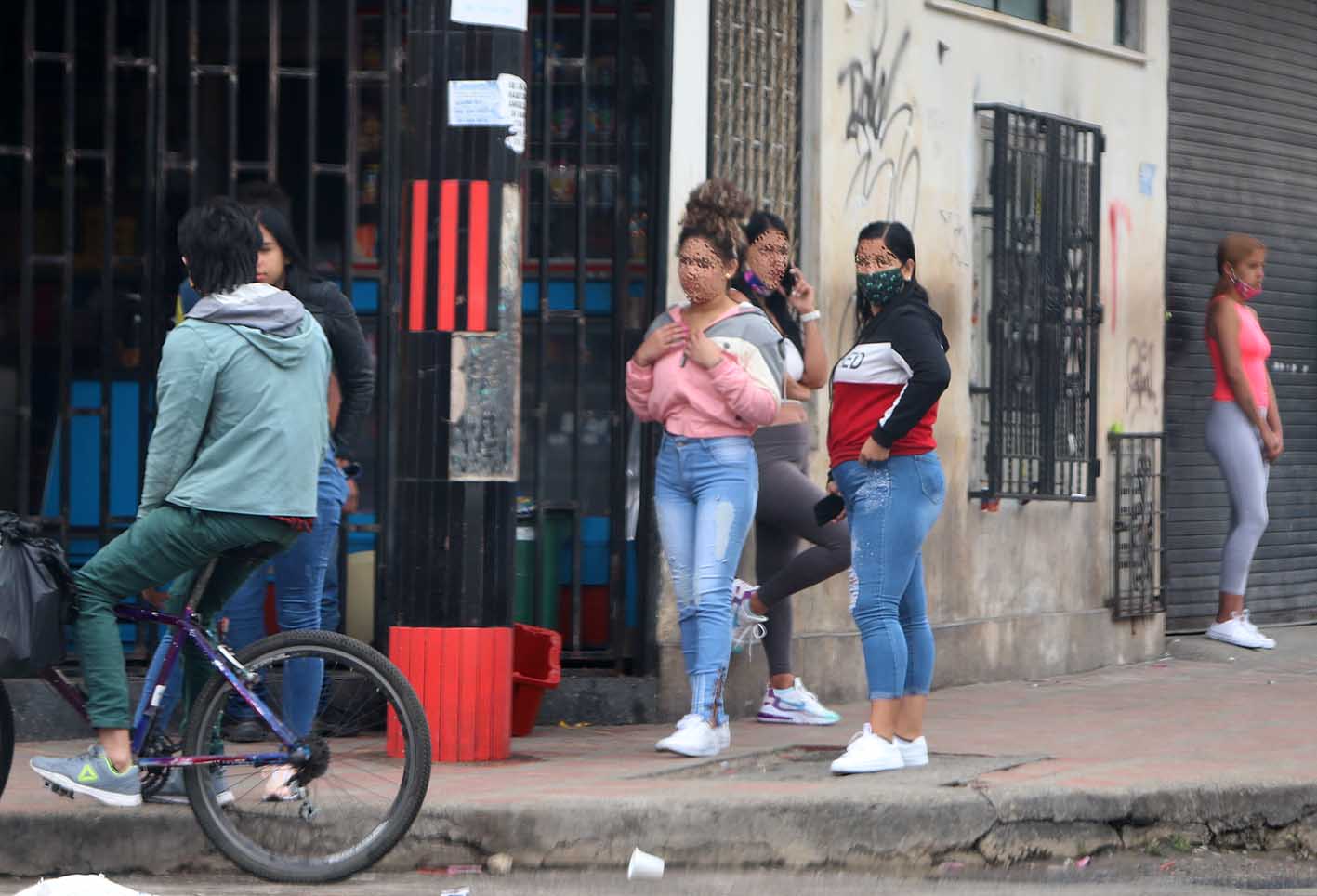 Trabajadoras sexuales violan cuarentena en Bogotá / coronavirus en Colombia
