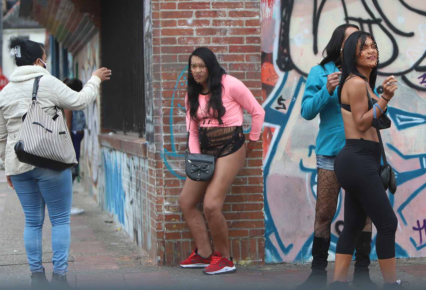 Trabajadoras sexuales violan cuarentena en Bogotá / coronavirus en Colombia