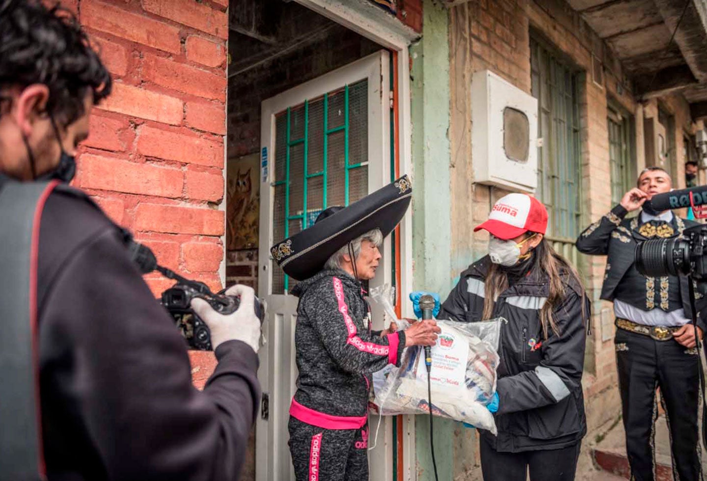 Serenata a abuela en Ciudad Bolívar