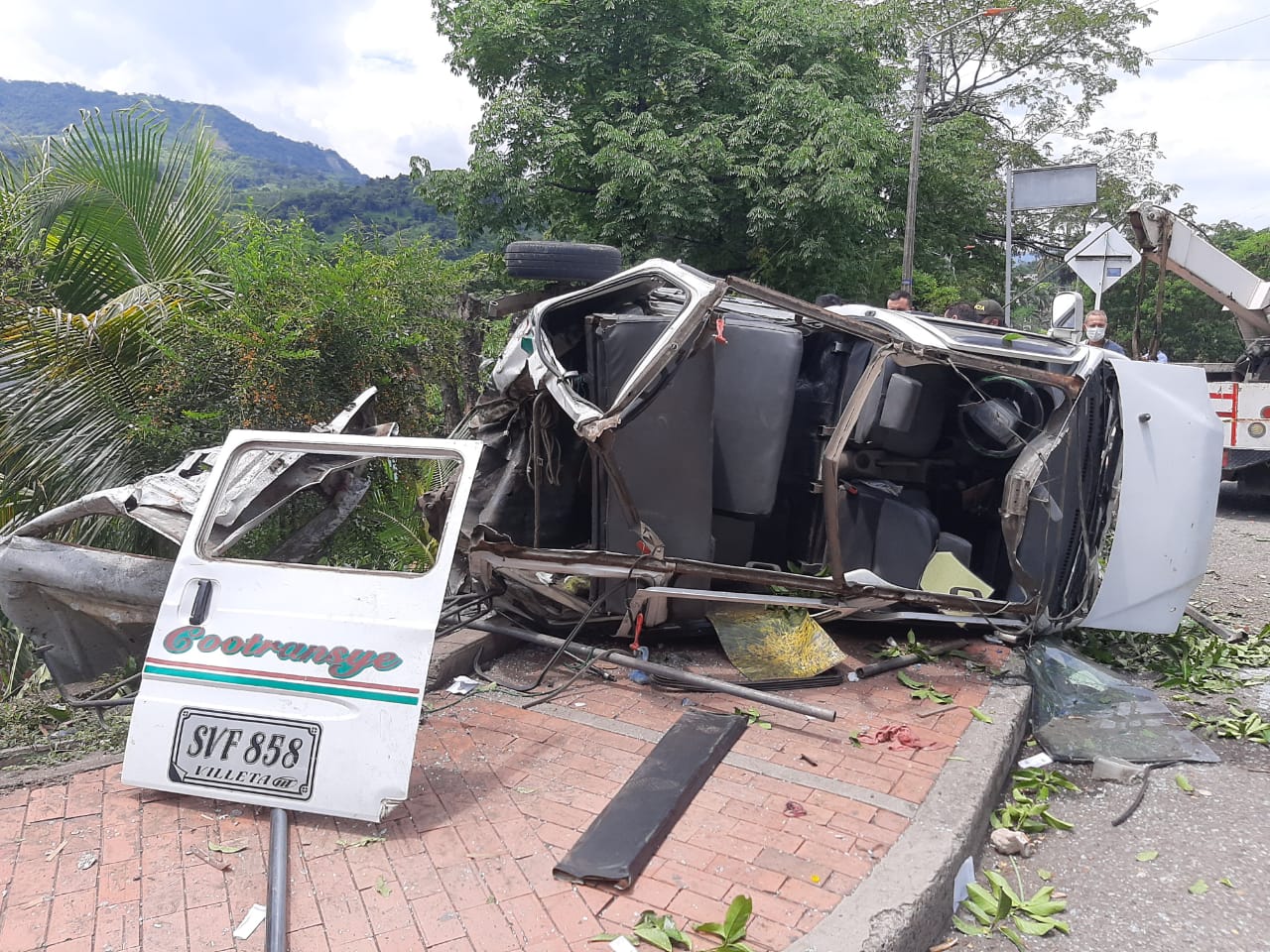 Accidente en Villeta