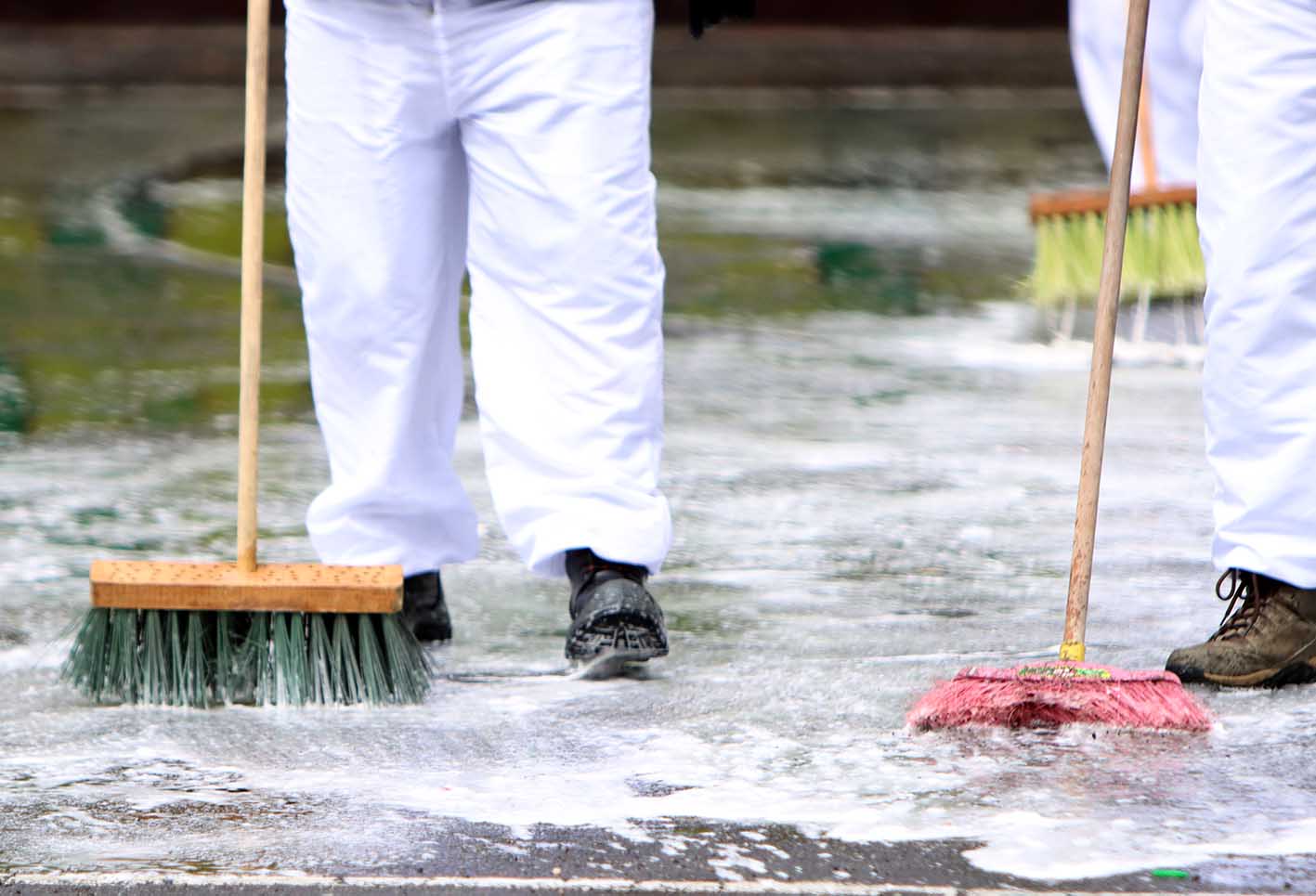 Desinfección en zonas de cuidado especial / Coronavirus en Bogotá
