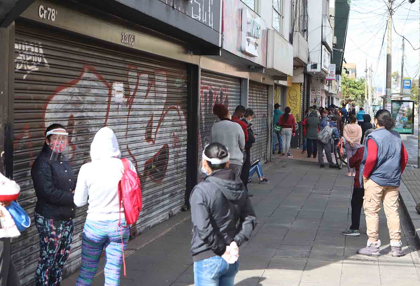 A pesar de cuarentena Kennedy se ve con afluencia de personas