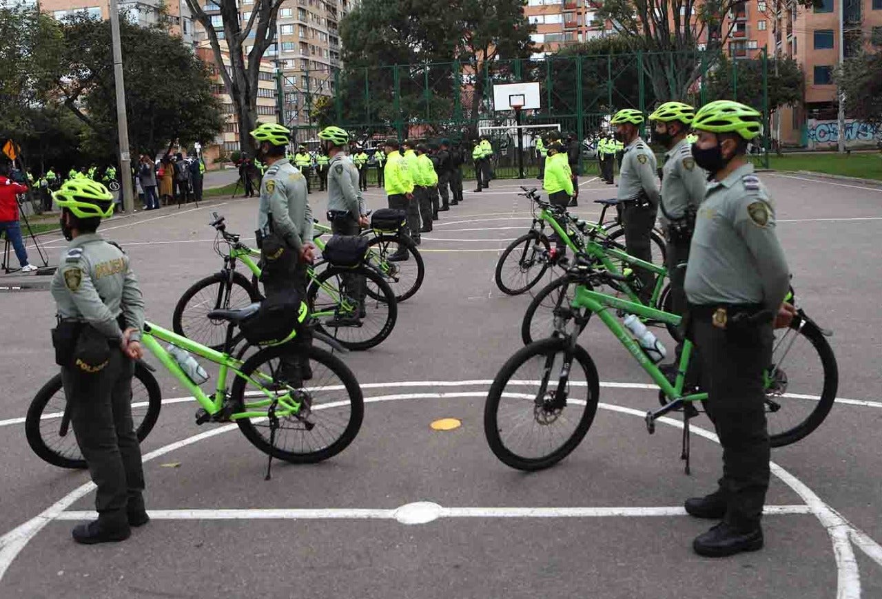 Cuadrantes de la Policía de Bogotá