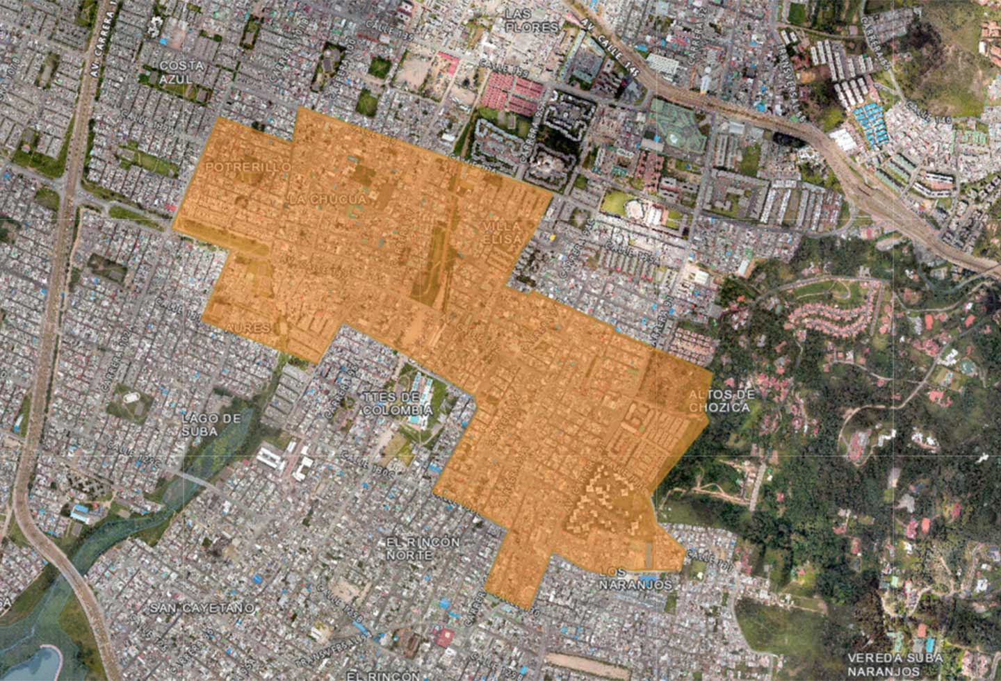 UPZ de cuidado especial - El Rincón (Suba)