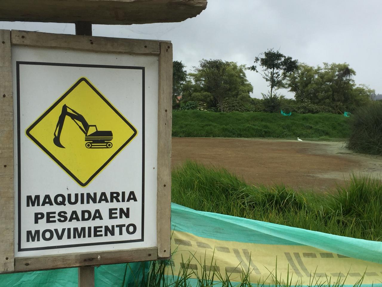 Obras afectaron la estructura ecológica del humedal Juan Amarillo