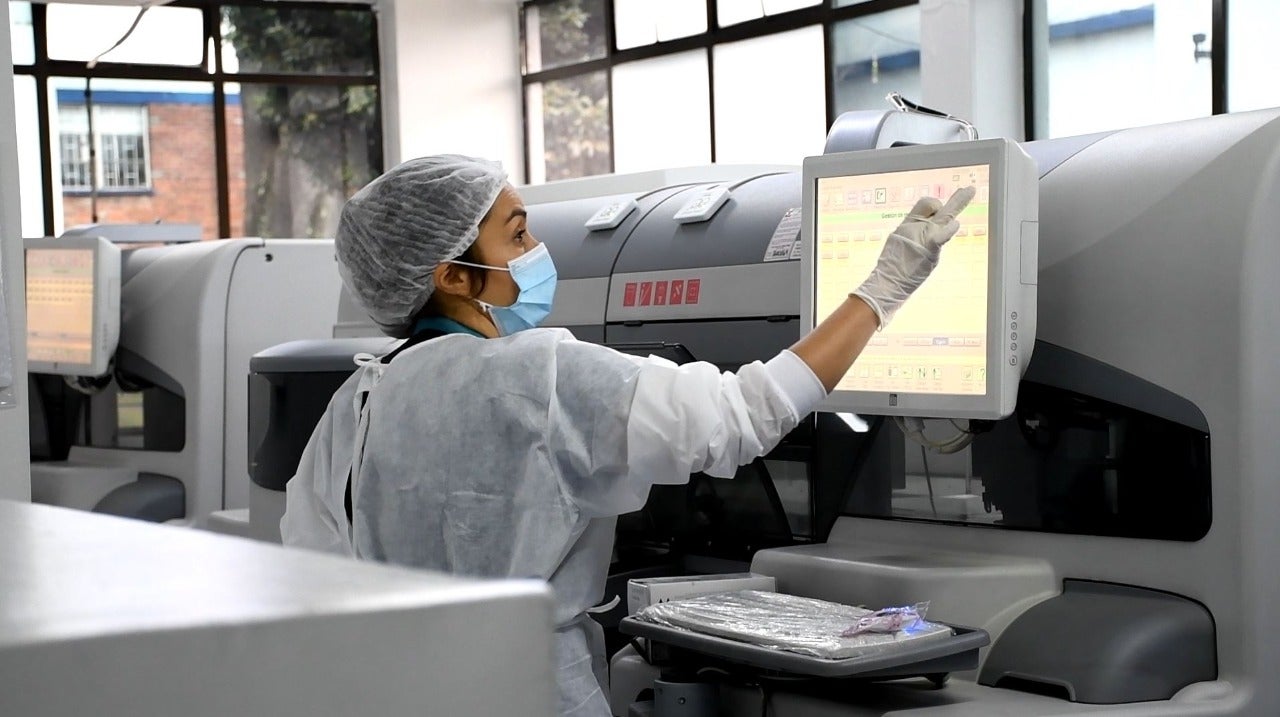 Laboratorio del hospital Santa Clara