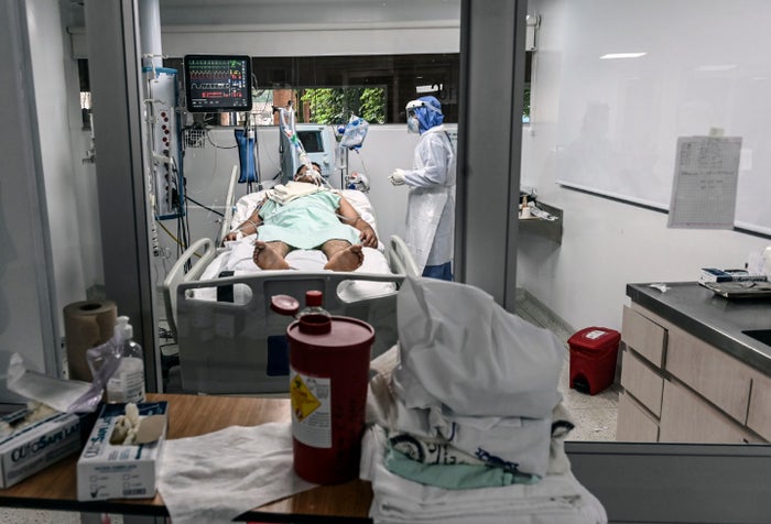 Pacientes contagiados de coronavirus en Colombia