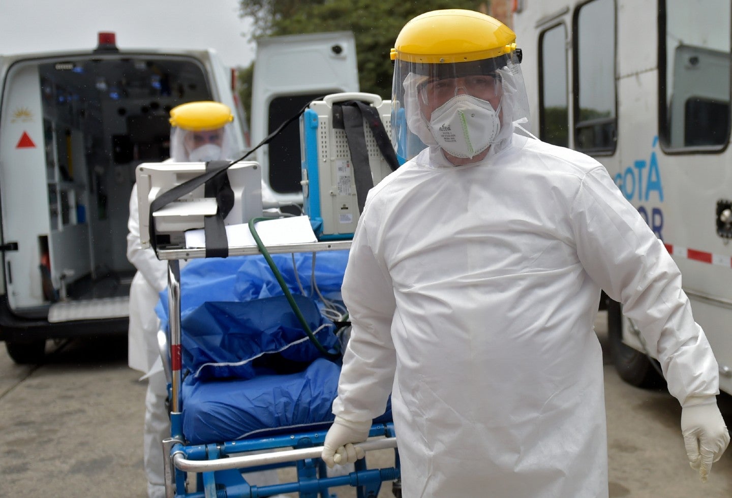 Pacientes contagiados de coronavirus